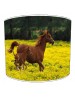 horse and foal field lampshade