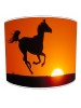 horse sunset lampshade