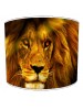 lion close up lampshade