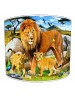 lion and cubs lampshade