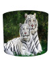 White Bengal Tigers Lampshade