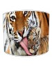 tiger collage lampshade