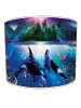 whale print lampshade 1