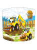 Cartoon Diggers Construction Lampshade