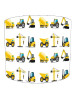 Construction Trucks and Crane Lampshade