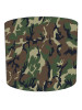 Dark green Camouflage Army Print Lampshade