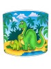 green dinosaurs lampshade