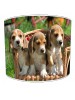 beagle dog print lampshade 4