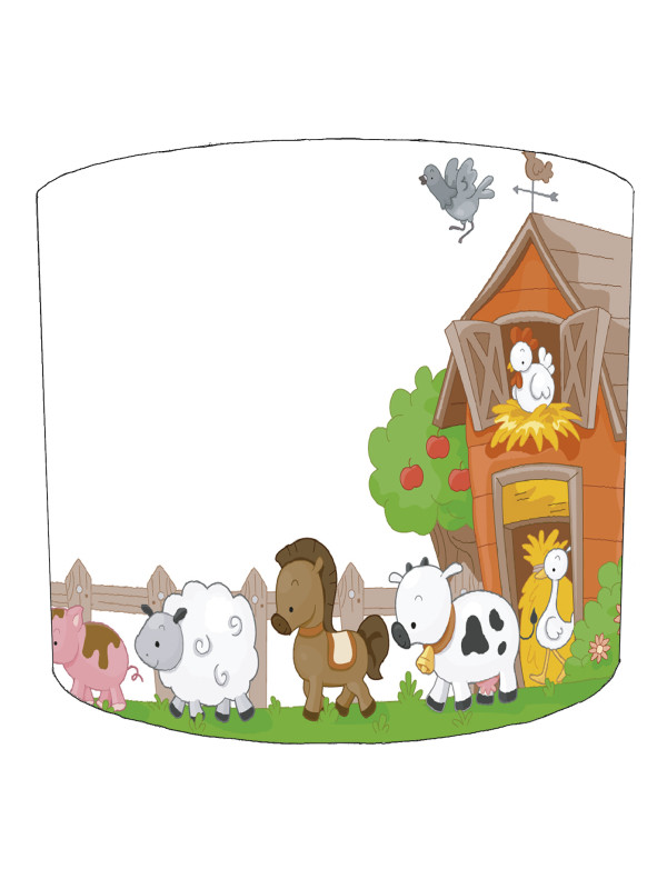 Farm Yard Lampshade 8 Farm Yard Lampshade 8