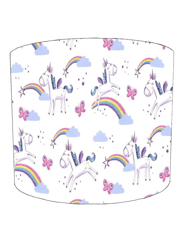 Unicorn Childrens Lampshade8