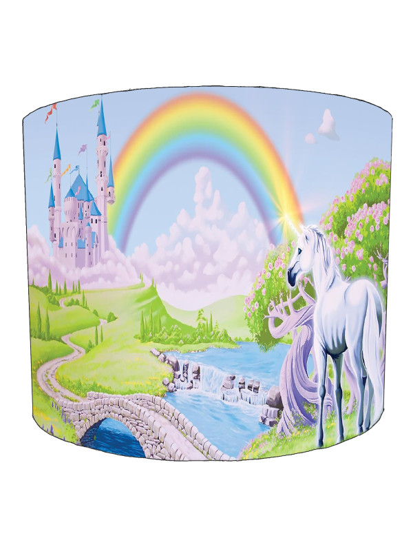 Unicorn Childrens Lampshade9