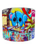 Blue Bear Graffiti Street Art Lampshade Blue Bear Graffiti Street Art Lampshade