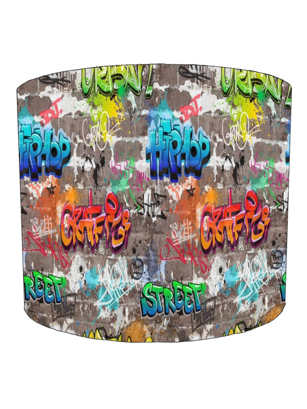 Hip Hop Street Graffiti Street Art Lampshade Hip Hop Street Graffiti Street Art Lampshade
