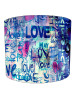 Love Heart Graffiti Street Art Lampshade Love Heart Graffiti Street Art Lampshade