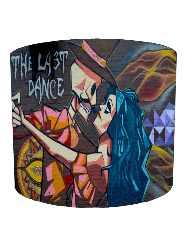 The Last Dance Graffiti Street Art Lampshade The Last Dance Graffiti Street Art Lampshade