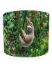 Sloth In The Jungle Lampshade