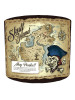 Skull Island Treasure Map Pirate Lampshade