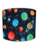 colourful solar system lampshade