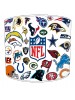 American Football NFL Teams Collage White Lampshade