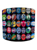 Teams Logos Black Basketball Lampshade