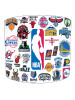 Teams Logos White Basketball Lampshade Teams Logos White Basketball Lampshade
