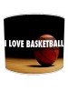 I Love Basketball Lampshade