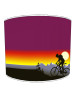 Cycling Sunset Lampshade