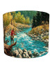 Salmon Fishing Lampshade Salmon Fishing Lampshade