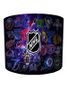 Ice Hockey Team Badges Mural Lampshade Ice Hockey Team Badges Mural Lampshade