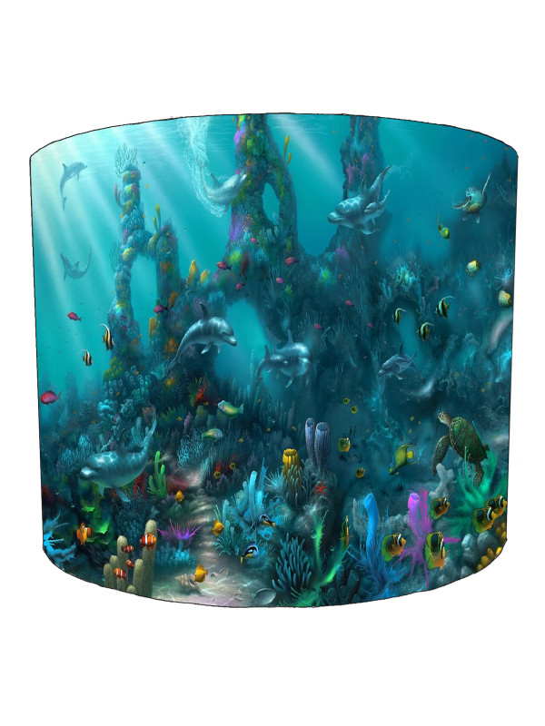 Dolphin Paradise Lampshade Dolphin Paradise Lampshade