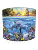 Dolphins and Ship Lampshade Dolphins and Ship Lampshade