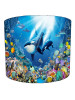 Killer Whales Coral Reef Lampshade