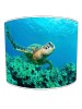 Turtle in Coral Reef Lampshade