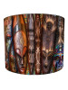 African Tribal Masks Lampshade