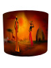 African Women Sunset Art Lampshade