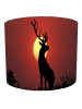Stag Deer Sunset Lampshade Stag Deer Sunset Lampshade
