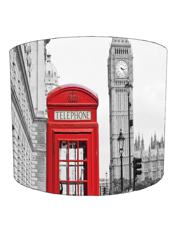 Red Phone Box Big Ben Lampshade Red Phone Box Big Ben Lampshade