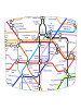London Underground Tube Map (1) Lampshade