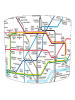 London Underground Tube Map (2) Lampshade