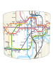 London Underground Tube Map Lampshade