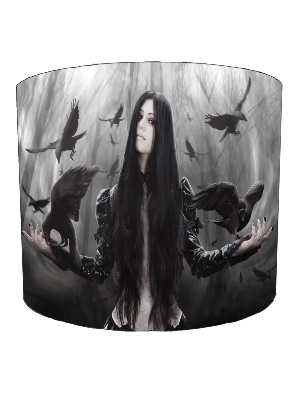 Ravens and Women Gothic Lampshade Ravens and Women Gothic Lampshade