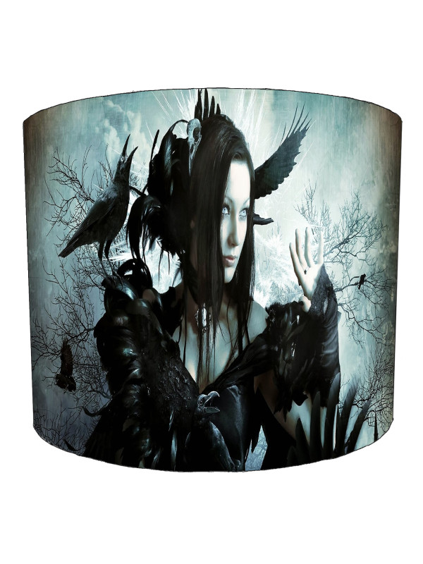 Women and Crows Gothic Lampshade Women and Crows Gothic Lampshade