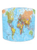 The World Political Map Lampshade