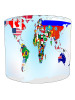 World Flags Map Lampshade World Flags Map Lampshade