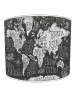 Mythical World Map Lampshade Mythical World Map Lampshade