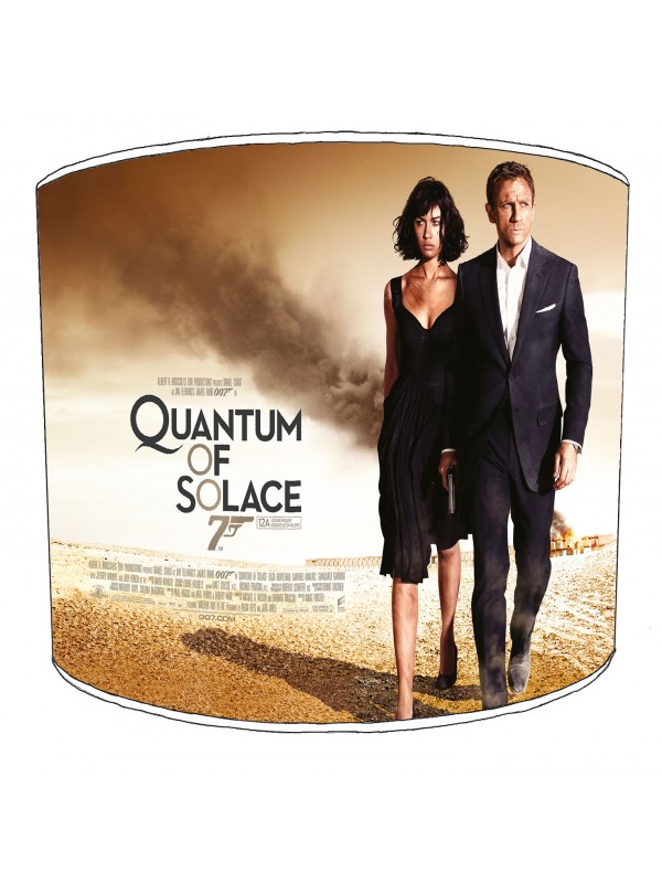 James Bond Quantum of Solace Lampshade