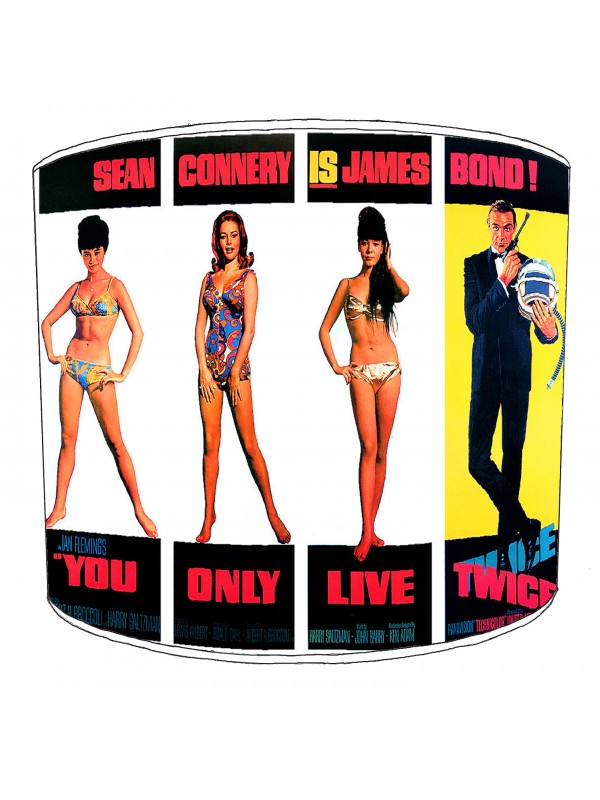 James Bond You Only Live Twice Lampshade