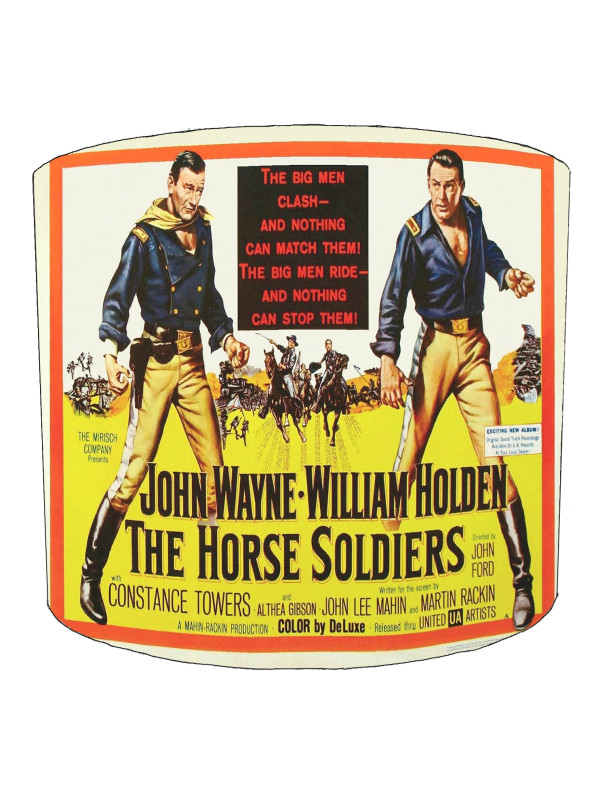 John Wayne The Horse Soldiers Lampshade John Wayne The Horse Soldiers Lampshade