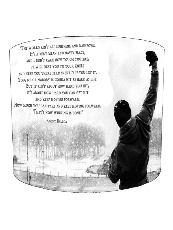 Rocky Balboa Film Movie Lampshade 10 Rocky Balboa Film Movie Lampshade 10