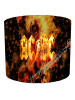 AC DC Fire Effect Lampshade